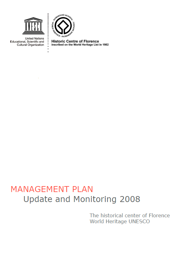 2008 management plan update e monitoring